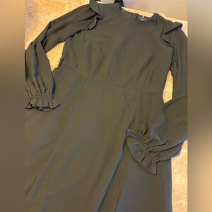 NWOT Tommy Hilfiger Black Long-Sleeve Dress